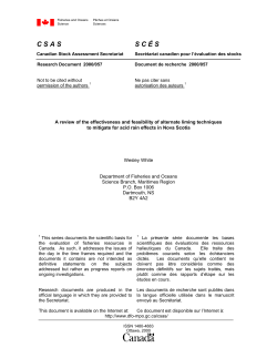 Fs70-1-2000-057-eng - Publications du gouvernement du Canada