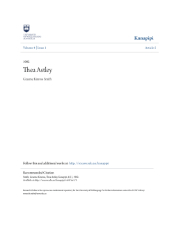 Thea Astley - Research Online