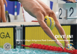 MCA Pool Redevelopment - Marist College Ashgrove
