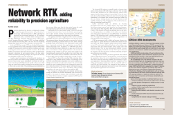 Network RTK adding reliability to precision