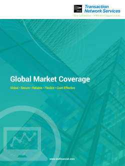 Global Market Coverage - Transaction Network Services