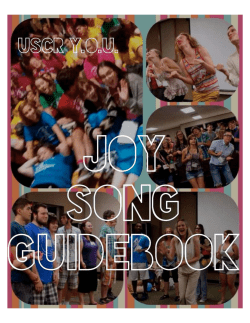 our joy song guide - Unity South Central Region