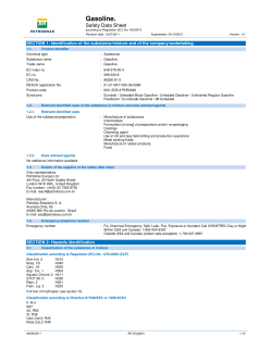 Gasoline. - Outros Sites Petrobras