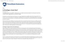 Is Shredlage a Good Idea? &mdash; Dairy &mdash; Penn State Extension