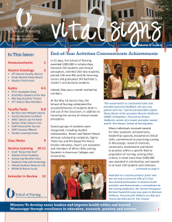 VitalSigns Summer 2013.indd - University of Mississippi Medical