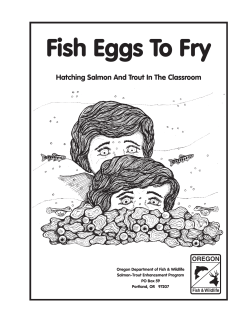 Fish Eggs to Fry Manual