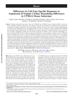 Differences in Cell-Type&ndash;Specific Responses to