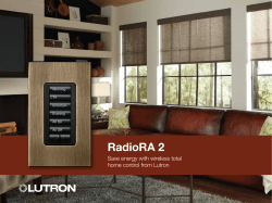 RadioRA 2