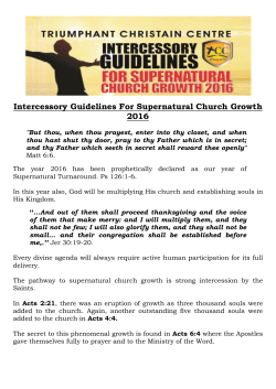 intercessory-guidelines-for-supernatural-church-growth-2016-2