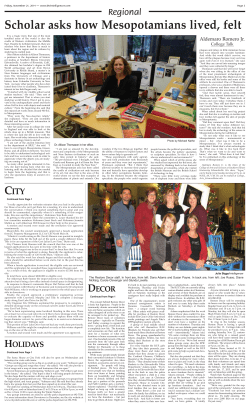 Scholar asks how Mesopotamians lived, felt