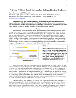 Fruit Skin Problems - Cornell Horticulture