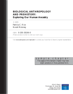 Early Hominids in Africa
