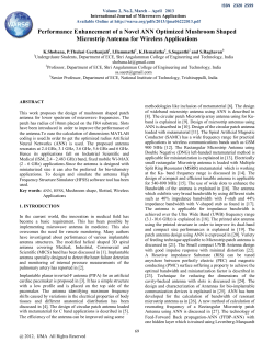 Performance Enhancement of a Novel ANN Optimized Mushroom