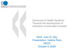Outcomes of Health Systems