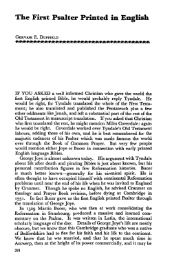 The First Psalter Printed in English