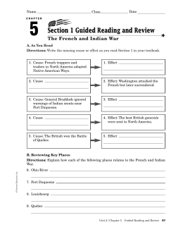5.1 Causes and Effects