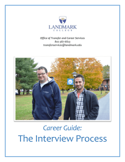 The Interview Process