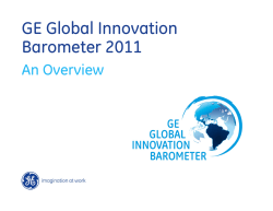 2011 Global Innovation Barometer