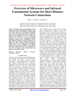 Overview of Microwave and Infrared Transmission Systems