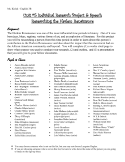 Unit 5 Project - Lewis-Palmer School District 38