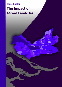 The impact of mixed land-use