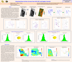 Extracting Ocean Surface Currents from SAR