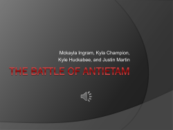 The Battle of Antietam