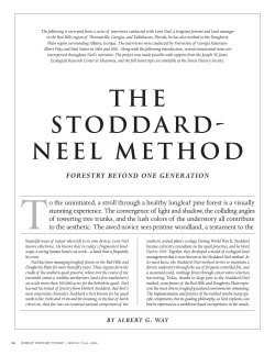 the stoddard- neel method - The Forest History Society