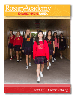 2017-2018 Course Catalog