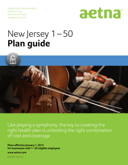New Jersey 1-50 Plan Guide