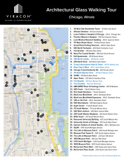 Architectural Glass Walking Tour