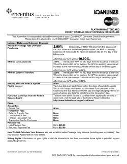 F2 2.99% 10.90%. - Encentus Federal Credit Union