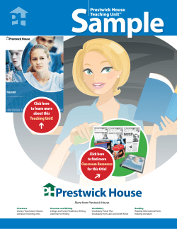 Hamlet - Prestwick House