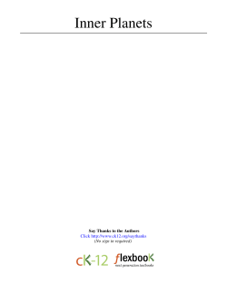 Inner Planets - cloudfront.net