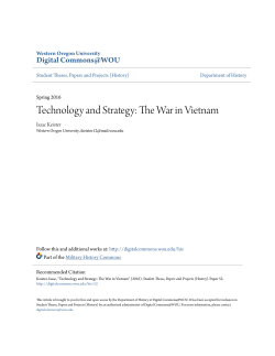 Technology and Strategy: The War in Vietnam