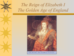 Elizabethan Outline #2