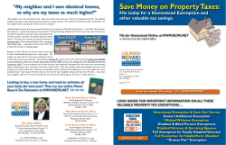 Save Money on Property Taxes - Broward County Property Appraiser