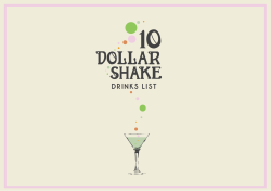 10DS Drink Menu 2016