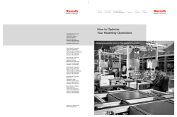 How to Optimize Assembly Operations