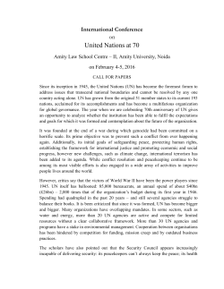 United Nations at 70
