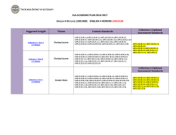 Collection 1 - Lee County School District
