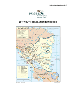 2017 youth delegation handbook