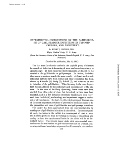 EXPERIMENTAL OBSERVATIONS ON THE PATHOGENE