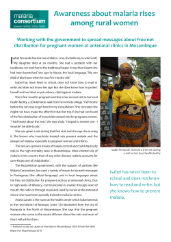 Awareness about malaria rises among rural
