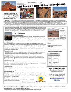 Missions of New Mexico Tour