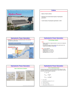 Hydro-Power - statler.wvu.edu