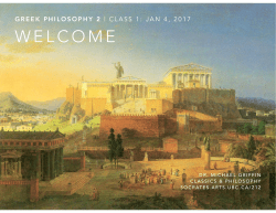 212 1 Introduction - Ancient Philosophy at UBC