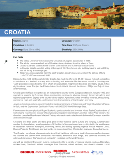 croatia - Globus