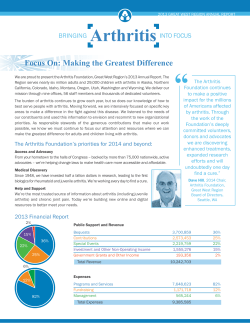 Focus On: Making the Greatest Difference