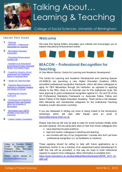 TALT8point2 - University of Birmingham